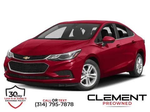 Gray 2017 Chevrolet Cruze LT for sale in St. Charles, MO