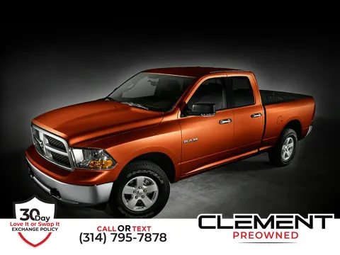 Red 2012 Ram 1500 Laramie for sale in St. Charles, MO