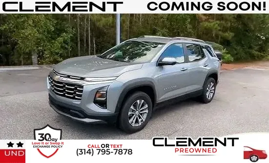 Gray 2025 Chevrolet Equinox LT for sale in St. Charles, MO