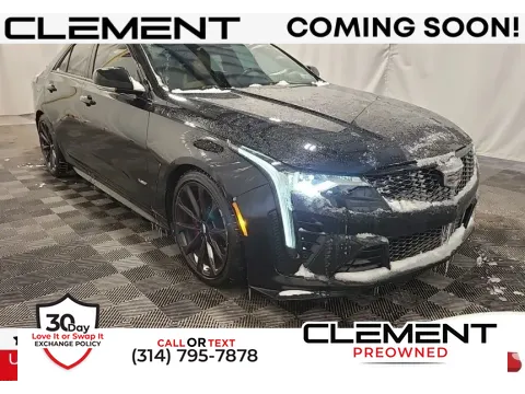 Black 2023 Cadillac CT4 V-Series for sale in St. Charles, MO