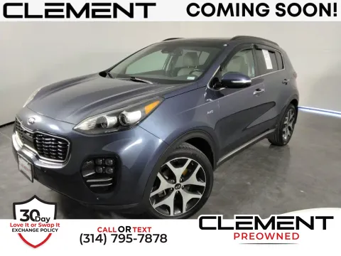Blue 2018 Kia Sportage SX for sale in St. Charles, MO