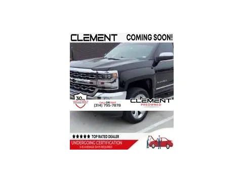 Black 2017 Chevrolet Silverado 1500 LTZ for sale in St. Charles, MO