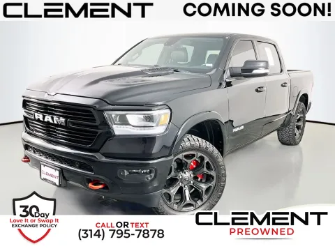 Black 2020 Ram 1500 Laramie for sale in St. Charles, MO