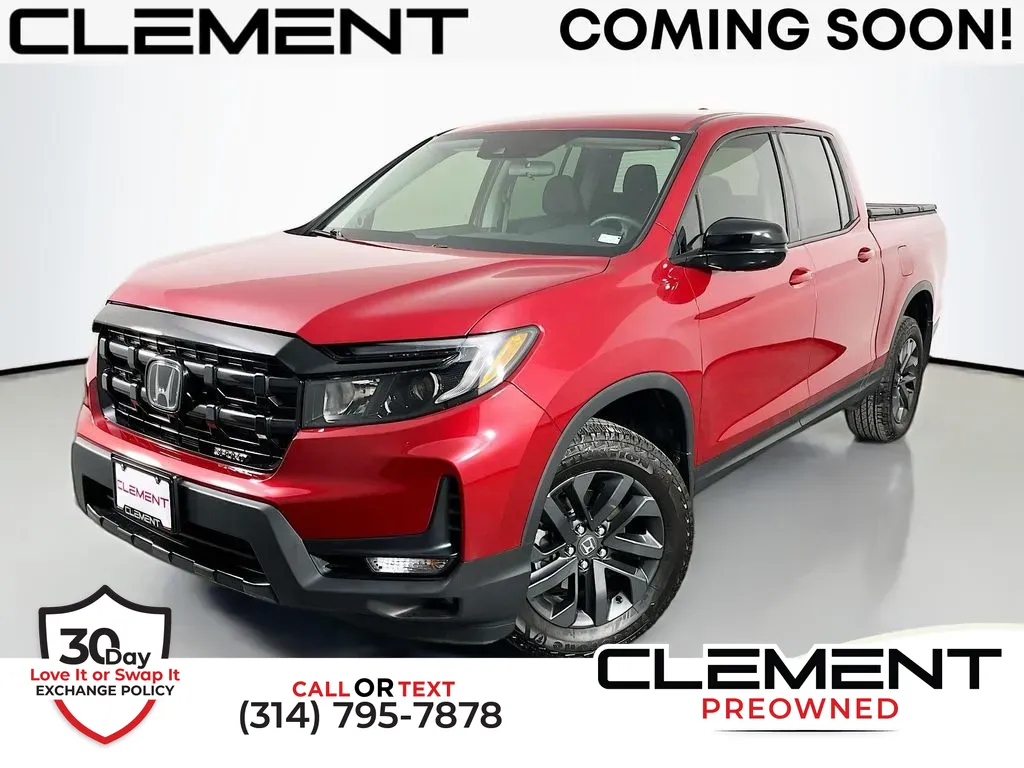 Red 2025 Honda Ridgeline Sport for sale in St. Charles, MO