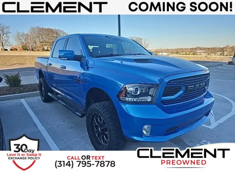 Blue 2018 Ram 1500 Sport for sale in St. Charles, MO