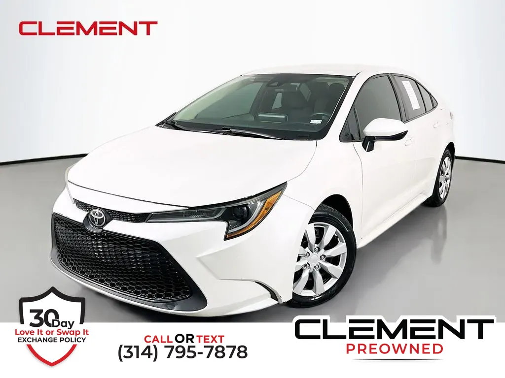 Used 2021 Toyota Corolla LE with VIN 5YFEPMAE1MP158782 for sale in Florissant, MO