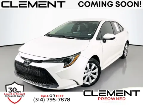 White 2021 Toyota Corolla LE for sale in St. Charles, MO