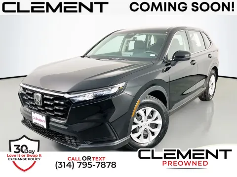Black 2024 Honda CR-V LX for sale in St. Charles, MO