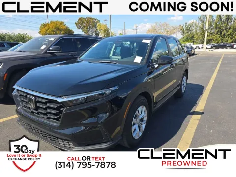 Black 2024 Honda CR-V LX for sale in St. Charles, MO