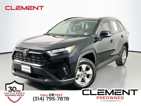 Black 2025 Toyota RAV4 XLE for sale in St. Charles, MO