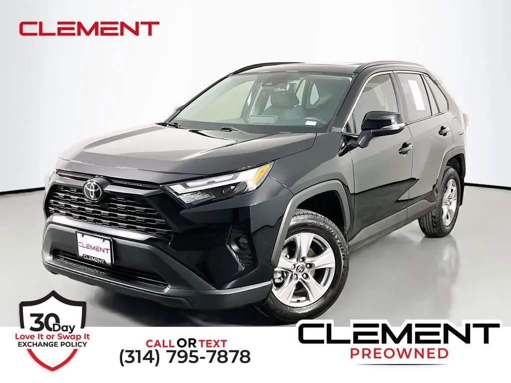 Black 2025 Toyota RAV4 XLE for sale in St. Charles, MO