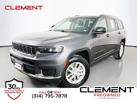 Gray 2023 Jeep Grand Cherokee L Laredo for sale in St. Charles, MO