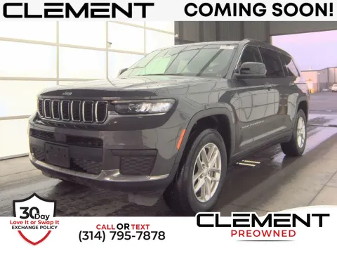Gray 2023 Jeep Grand Cherokee L Laredo for sale in St. Charles, MO