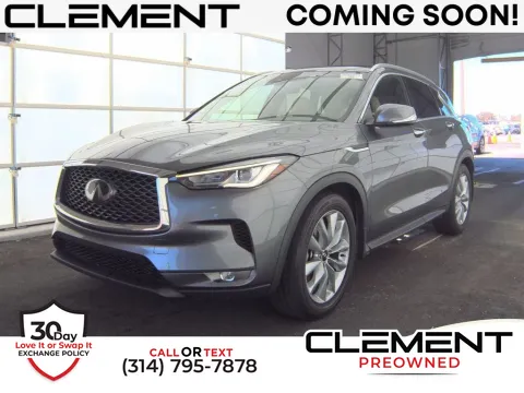 Gray 2022 INFINITI QX50 LUXE for sale in St. Charles, MO