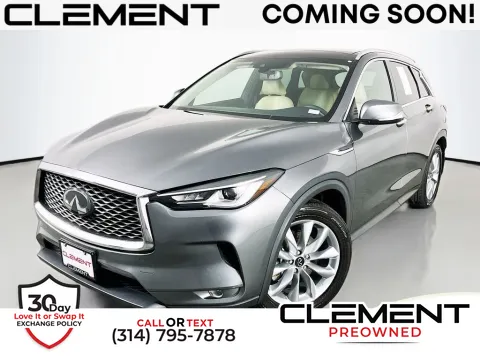 Gray 2022 INFINITI QX50 LUXE for sale in St. Charles, MO