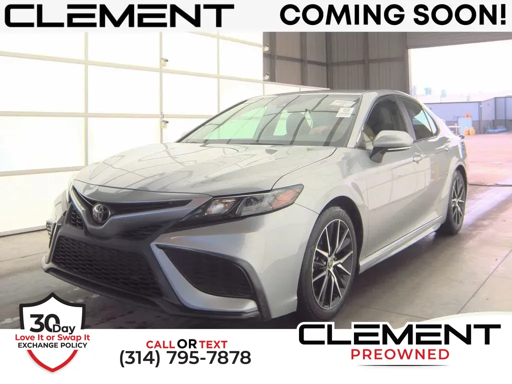 Silver 2022 Toyota Camry SE Nightshade for sale in St. Charles, MO