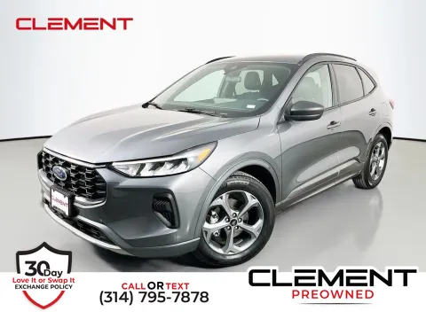 Gray 2024 Ford Escape ST-Line for sale in St. Charles, MO
