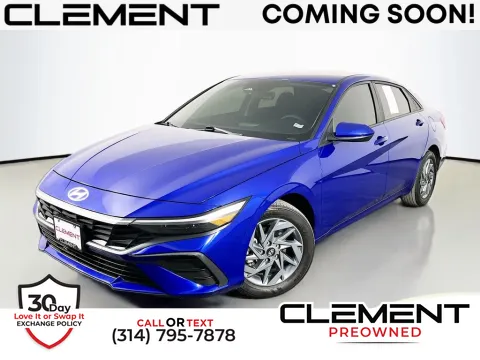 Blue 2024 Hyundai Elantra SEL for sale in St. Charles, MO