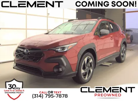 Red 2024 Subaru Crosstrek Limited for sale in St. Charles, MO