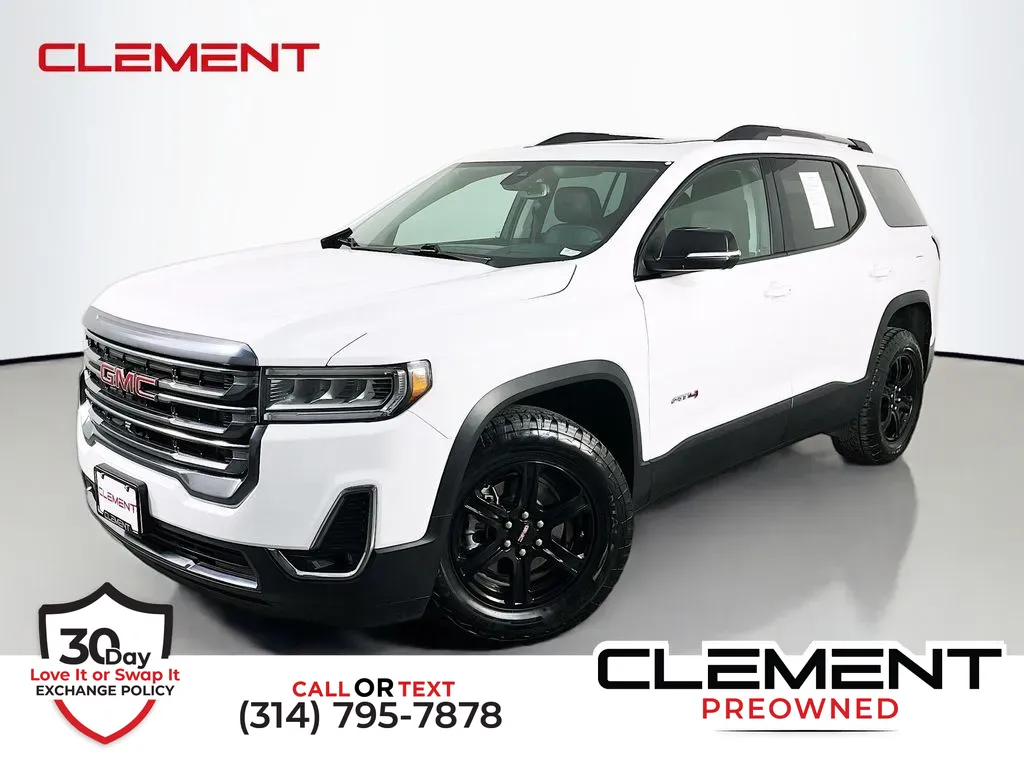White 2023 GMC Acadia AT4 for sale in St. Charles, MO