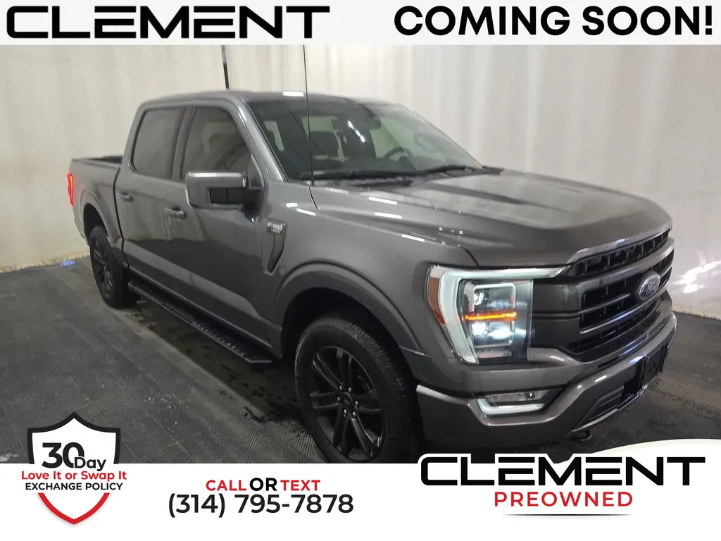 Green 2021 Ford F-150 Lariat for sale in St. Charles, MO