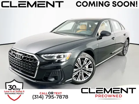 Gray 2023 Audi A8 L 55 for sale in St. Charles, MO