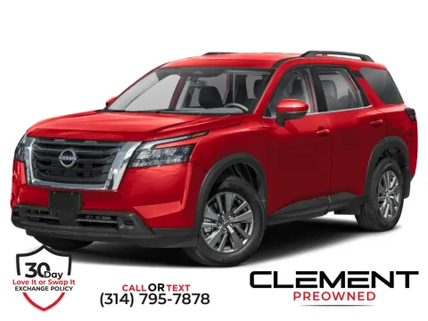 Black 2024 Nissan Pathfinder SV for sale in St. Charles, MO