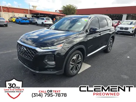 Black 2020 Hyundai Santa Fe SEL for sale in St. Charles, MO