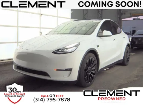 White 2021 Tesla Model Y Long Range for sale in St. Charles, MO