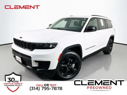 White 2023 Jeep Grand Cherokee L Altitude for sale in St. Charles, MO