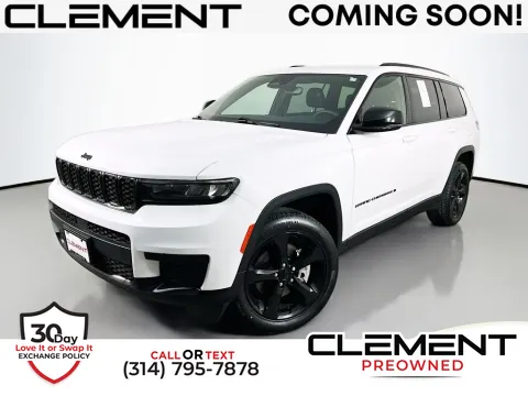White 2023 Jeep Grand Cherokee L Altitude for sale in St. Charles, MO