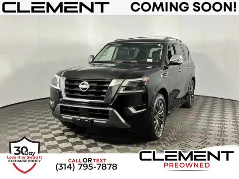 Black 2024 Nissan Armada SL for sale in St. Charles, MO