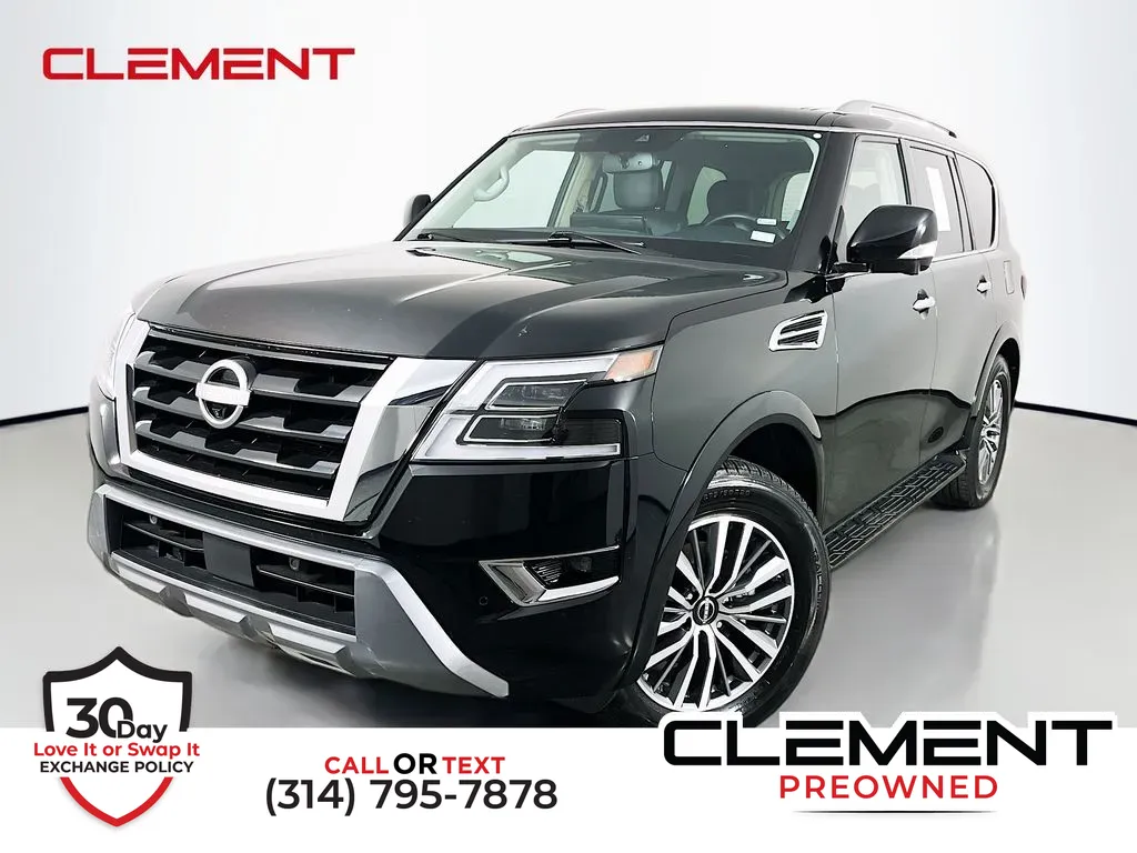 Black 2024 Nissan Armada SL for sale in St. Charles, MO