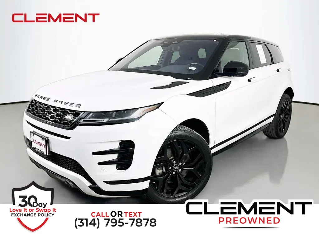 White 2021 Land Rover Range Rover Evoque R-Dynamic SE for sale in St. Charles, MO