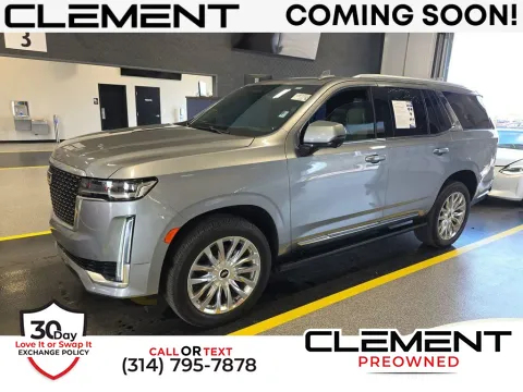 Silver 2023 Cadillac Escalade Premium Luxury for sale in St. Charles, MO