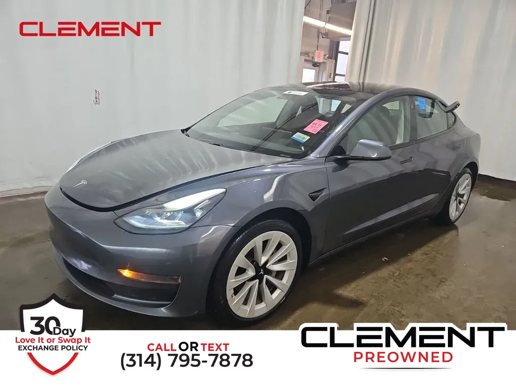 Used 2021 Tesla Model 3 Base with VIN 5YJ3E1EA6MF051354 for sale in Florissant, MO