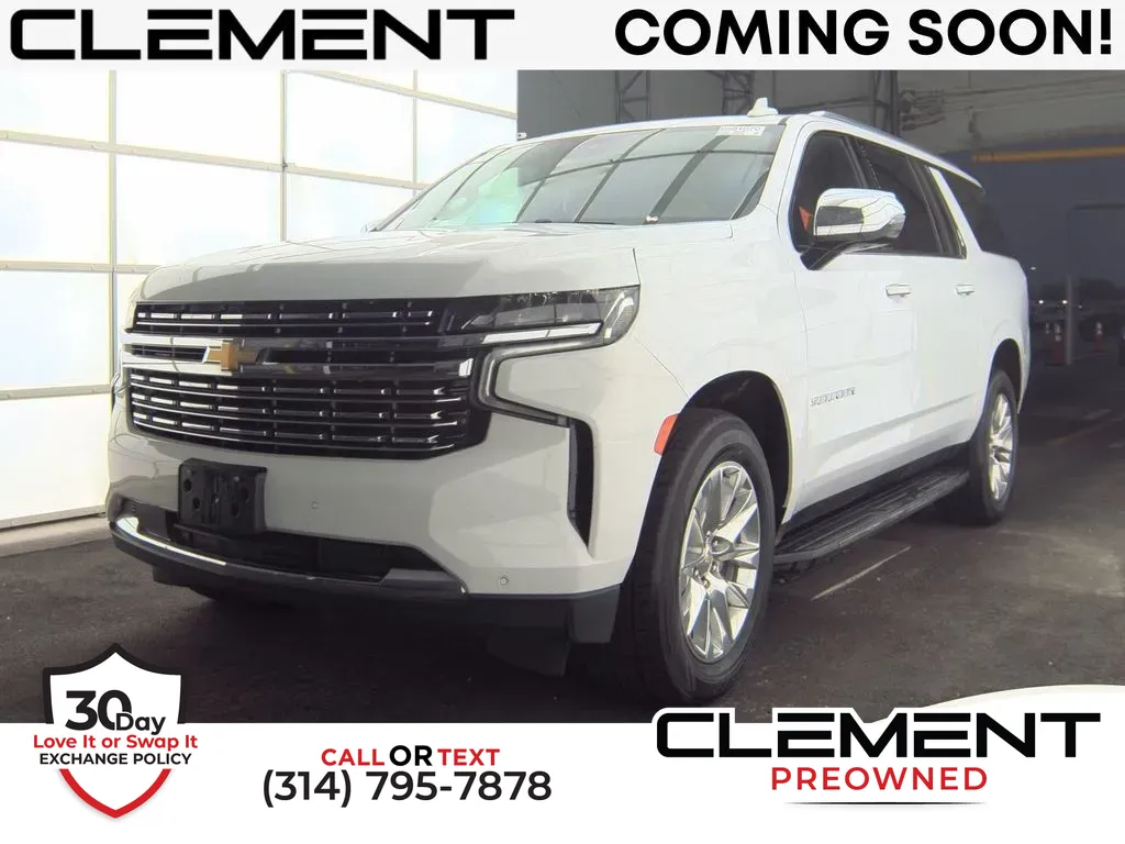 White 2023 Chevrolet Suburban Premier for sale in St. Charles, MO