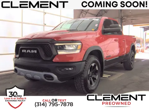 Red 2019 Ram 1500 Rebel for sale in St. Charles, MO