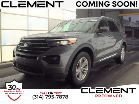 Gray 2022 Ford Explorer XLT for sale in St. Charles, MO