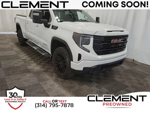 White 2022 GMC Sierra 1500 Elevation for sale in St. Charles, MO