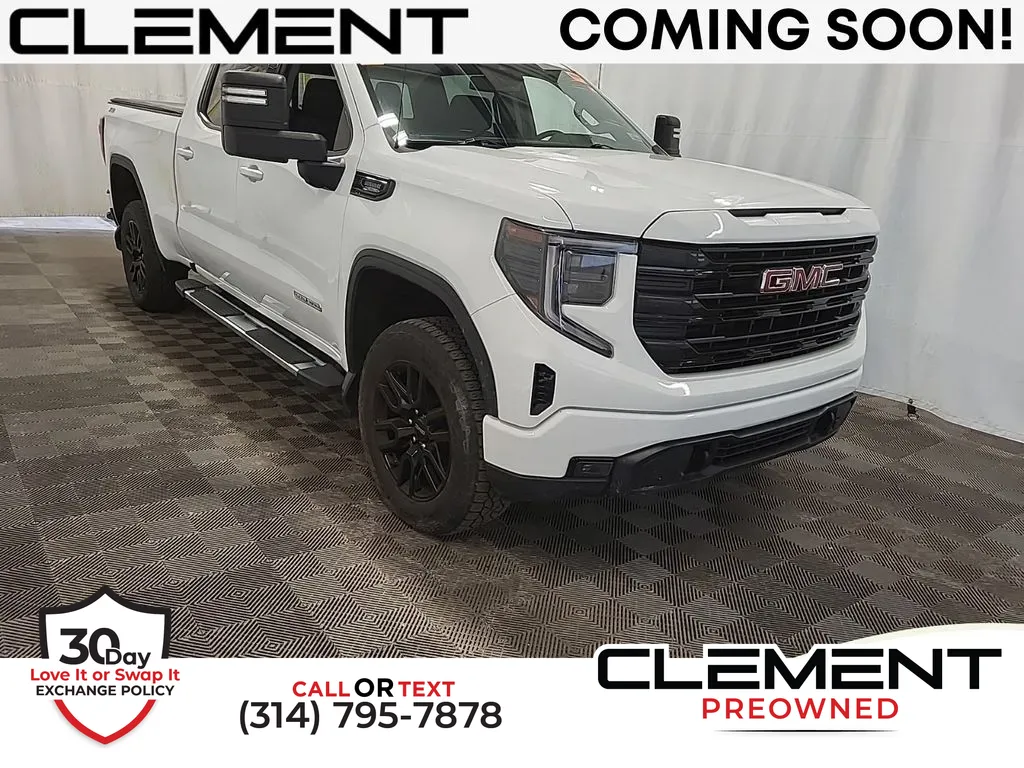 White 2022 GMC Sierra 1500 Elevation for sale in St. Charles, MO