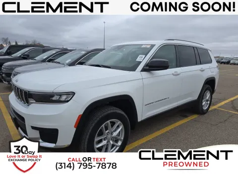 White 2023 Jeep Grand Cherokee L Laredo for sale in St. Charles, MO