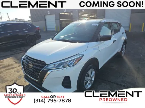 White 2024 Nissan Kicks S for sale in St. Charles, MO