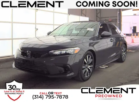 Purple 2022 Honda Civic EX-L for sale in St. Charles, MO