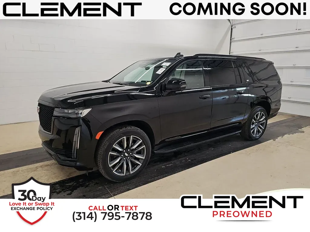 Black 2023 Cadillac Escalade ESV Sport for sale in St. Charles, MO