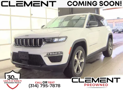 White 2023 Jeep Grand Cherokee Limited for sale in St. Charles, MO