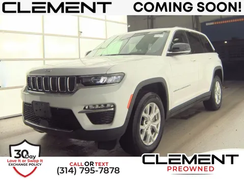 White 2023 Jeep Grand Cherokee Limited for sale in St. Charles, MO