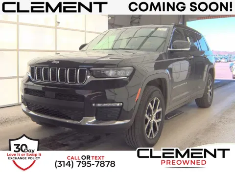 Black 2024 Jeep Grand Cherokee L Limited for sale in St. Charles, MO