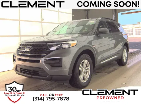 Gray 2022 Ford Explorer XLT for sale in St. Charles, MO