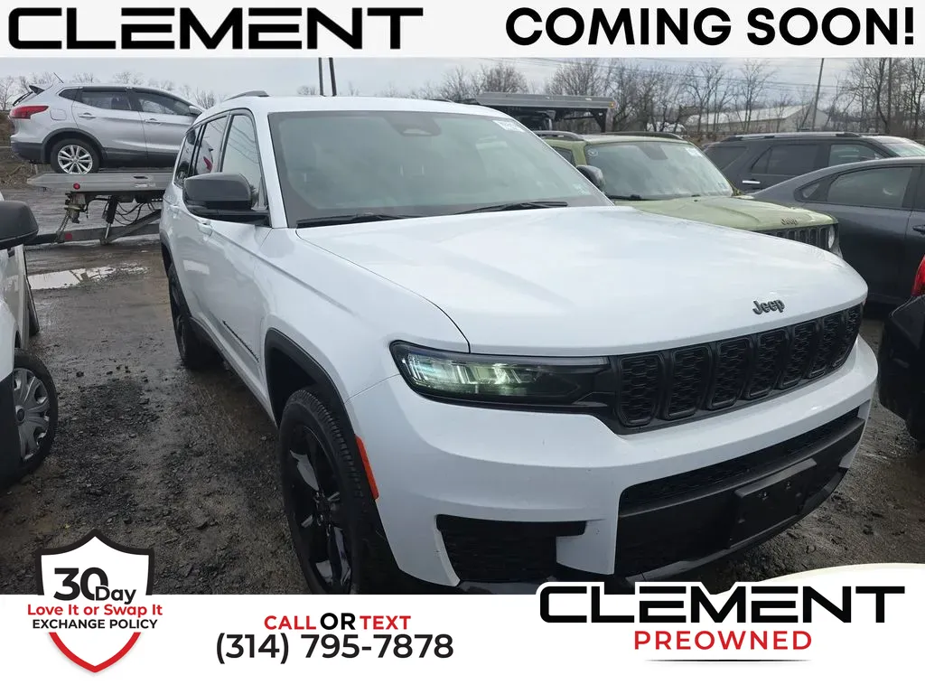 White 2023 Jeep Grand Cherokee L Altitude for sale in St. Charles, MO